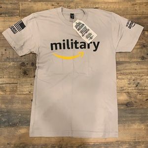 NWT Oscar Mike Amazon Military Warriors Shirt